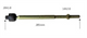 TRANSTEERING Rack End