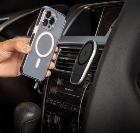 Scosche MagicMount Pro Charge5 – MagSafe Compatible Dash & Vent Mount