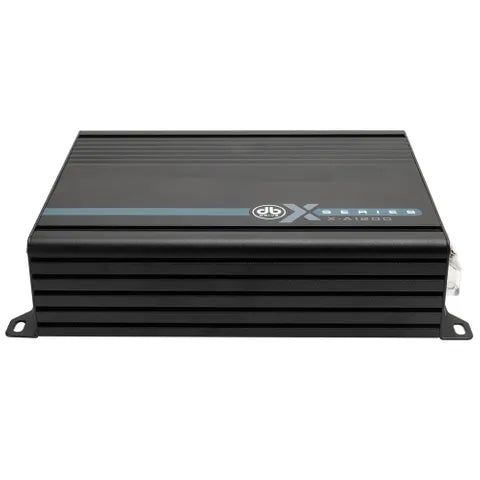 DB Drive X-Series Mono Class D Amplifier | 600W RMS @ 1Ω / 300W RMS @ 2Ω | Compact High-Current Power