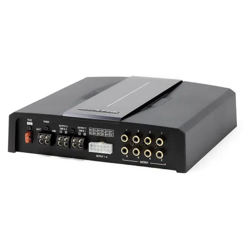 Alpine OPTIM 8-Channel DSP Amplifier | 50W x 6 + 150W x 2 @ 2 Ohm