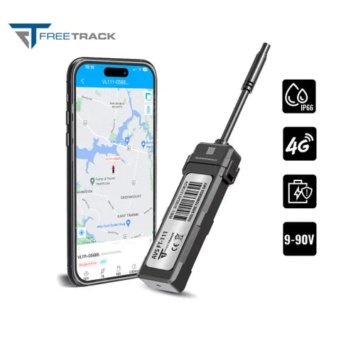 Freetrack 4G GPS Tracker for Motorbikes, ATVs, Side-by-Sides & Scooters