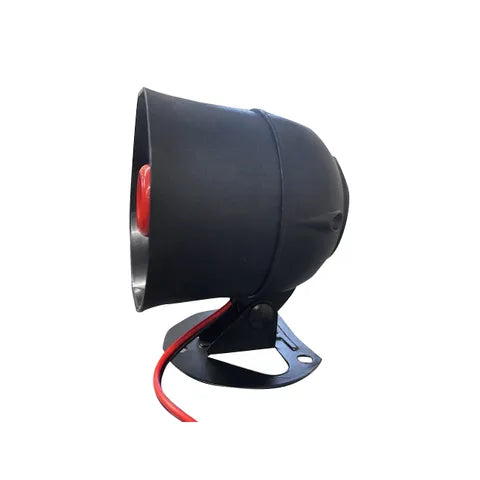 Mongoose 24V Standard Siren | Heavy-Duty Two-Tone Alarm Sounder for 24-Volt Vehicle Systems