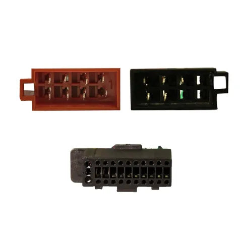Kenwood Car Stereo ISO Wiring Harness (22-Pin, Compatible with 2025 Onwards A/V Units)