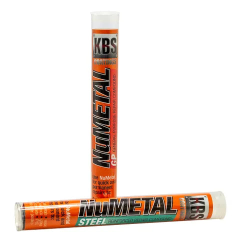 KBS NuMetal Epoxy Putty 110g â€“ General Purpose Steel & Multi-Material Repair Compound