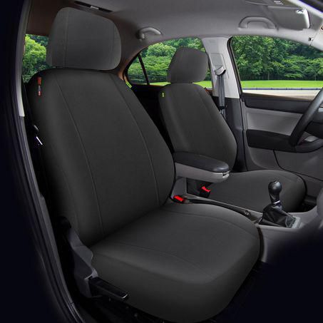 Repco Front Car Seat Covers Repreve, Black - Pair RRSCFT-YONBK