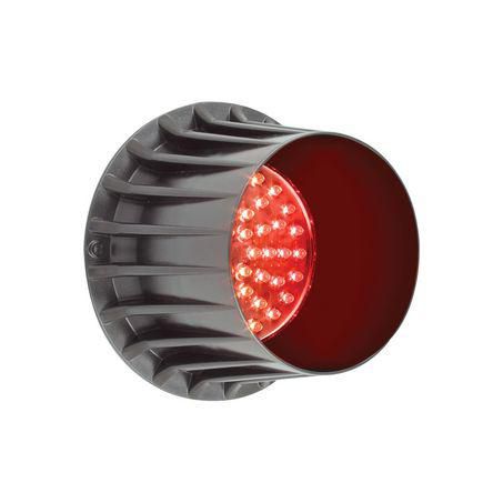 LED AUTO LAMPS Technologies Traffic Advisory Light Red LED 12v Only Red Lens 10cm Ca