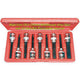 T & E TOOLS T&E 9 Piece Metric In-Hex 1/2 inch Socket Set Long Series 94109