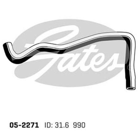 Gates Radiator Hose Upper 05-2271
