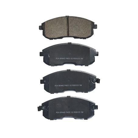RDA GP MAX LOW METALLIC BRAKE PAD SET NISSAN SUZUKI SX4 RDB1232