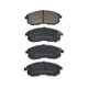 RDA GP MAX LOW METALLIC BRAKE PAD SET NISSAN SUZUKI SX4 RDB1232