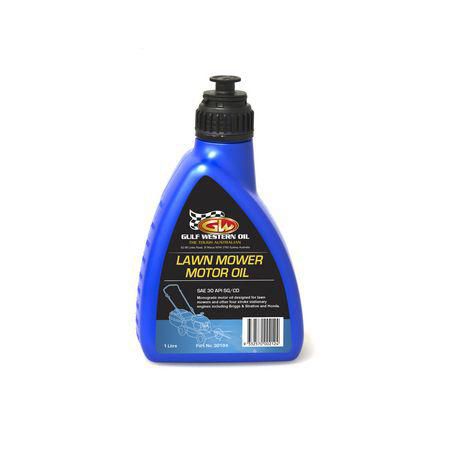 Gulf Western Lawn Mower Oil SAE30 30184