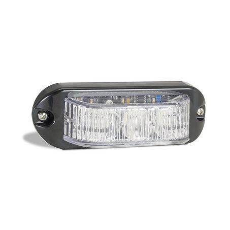 LED Autolamps 90 Series Red Emergency LED Strobe/Warning Light 12V/24V Surface Mount 90RM
