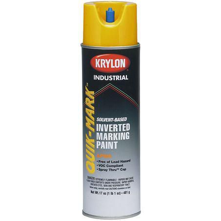Krylon Fluorescent Marking Paint Yellow 480G KRY S03823