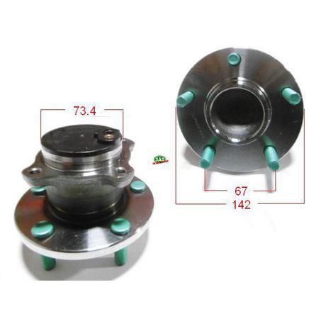 SAS AUTO PARTS SAS Wheel Hub HA6070