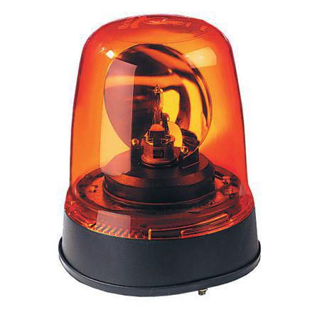 BRITAX Halogen Beacon Amber 12 or 24V Permanent Mount 39000