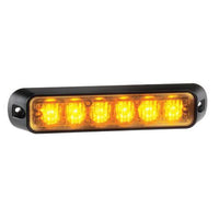Narva LED STROBE AMBER 12 OR 24V PERMANENT MOUNT