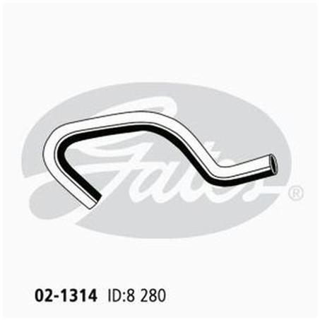 Gates Moulded Heater Hose 02-1314