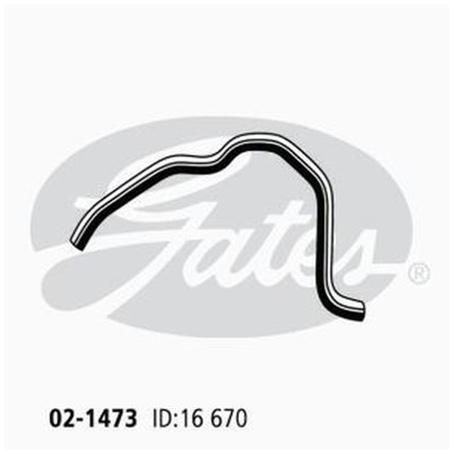 Gates Moulded Heater Hose 02-1473