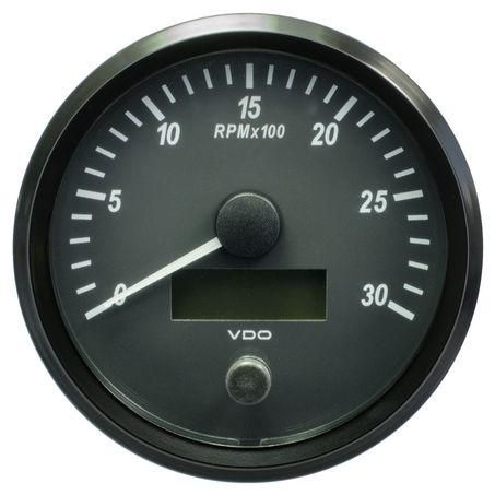 VDO SingleViu Tachourmeter 0-3000 Rpm 100mm A2C3832810030