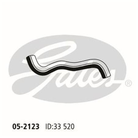 Gates Radiator Hose Lower 05-2123