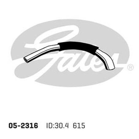 Gates Radiator Hose Upper 05-2316