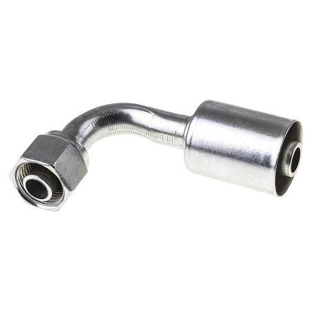 Atco Steel Fitting # 8 FOR - Beadlock Step Up #10 90° SBX1326