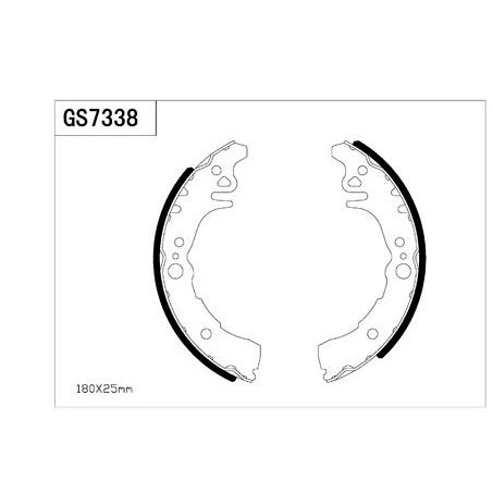 TRW Brake Shoe K2350 180mm x 27.8mm