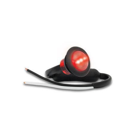 LED AUTO LAMPS Side Marker Light Red LED 12 or 24V