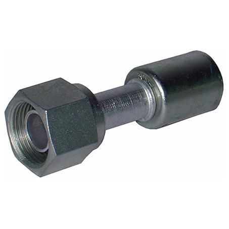 Atco Aluminium Fitting # 12 FOR - Beadlock Step Down #10 Straight BLX1310