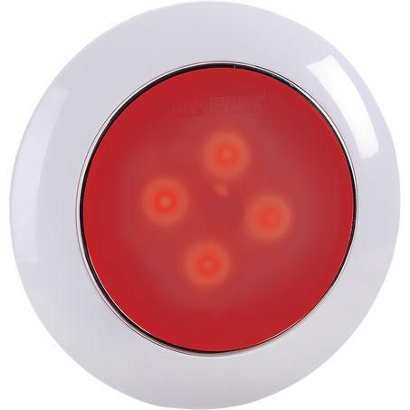 Narva MARINE 12V SATURN DUAL COLOUR 75MM LED INTERIOR LAMP WITH TOUCH SWITC