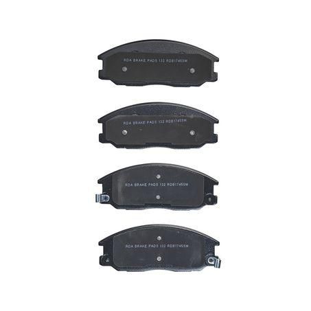 RDA GP MAX LOW METALLIC BRAKE PAD SET HYUNDAI SSANGYONG RDB1745