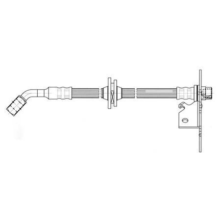 TRW Brake Hose Left Front