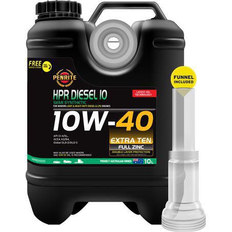 Penrite HPR Diesel 10W-40 Engine Oil 10L