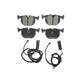 RDA GP MAX LOW METALLIC BRAKE PAD SET BMW LAND ROVER RANGE RDB1397