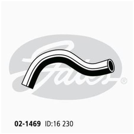 Gates Moulded Heater Hose 02-1469