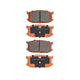 RDA BRAKES RDA GP Max General Purpose Low Metallic Brake Pad Set RDB241