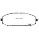 RDA PHANTOM CERAMIC BRAKE PAD SET NISSAN PATROL SAFARI RDC1361