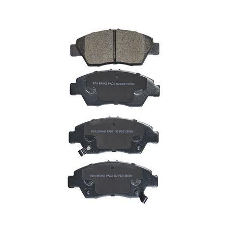 RDA GP MAX LOW METALLIC BRAKE PAD SET HONDA ISUZU GEMINI MJ1 RDB1286