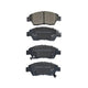 RDA GP MAX LOW METALLIC BRAKE PAD SET HONDA ISUZU GEMINI MJ1 RDB1286