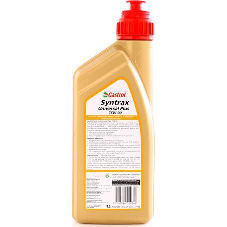 CASTROL SYNTRAX UNIVERSAL PLUS FLUID 75W-90 1L 3377738