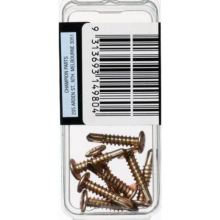 CHAMPION AUTO PARTS Champion Self Tapping Screw Pack 10G x 16 x 22mm BH281