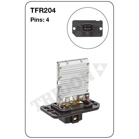 Tridon Heater Fan Resistor TFR204
