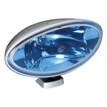 HELLA Halogen Driving Light Oval Spread Beam Blue 12V 55W 1314BLUE