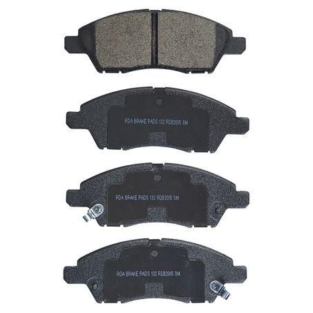 RDA GP MAX LOW METALLIC BRAKE PAD SET NISSAN RDB2015
