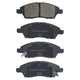 RDA GP MAX LOW METALLIC BRAKE PAD SET NISSAN RDB2015