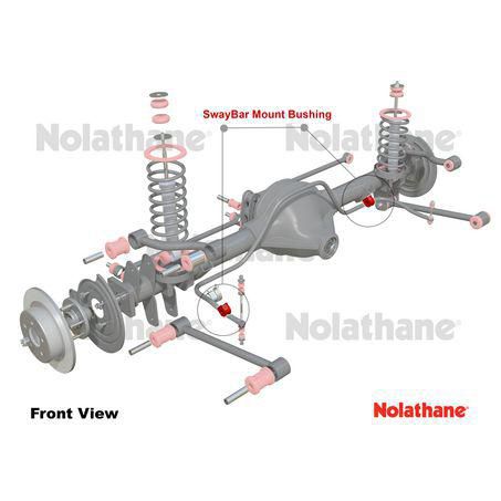 Nolathane Rear Sway Bar Mount Bush Kit - 21mm 42958