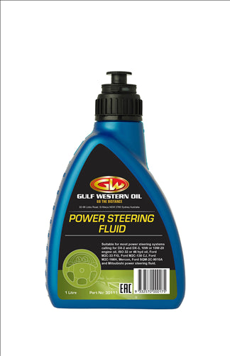 Gulf Western POWER STEERING FLUID SAE10W PSF - 1L 30111