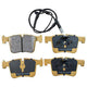 RDA FRONT BRAKE PAD SET BMW