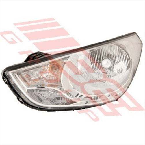 Hyundai HEADLAMP - L/H - ELECTRIC/MANUAL - CHROME - HYUNDAI TUCSON 2010