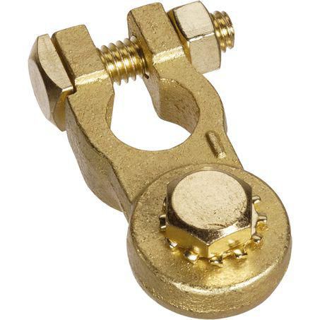 PROJECTA Battery Terminal Brass Heavy Duty Stud Negative 1pk